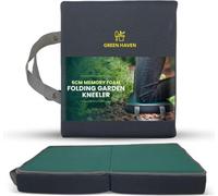Green Haven Folding Thick Foam Garden Kneeling Pad 6Cm Memory Foam Lightweight & Portable With Handles Perfect For Gardening