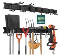 Green Haven Heavy Duty 48inch Garden Tool Rack Customisable