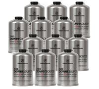 Green Haven Premium C500 Gas Canisters 12 Pack Propane Isobutane Mix Resealable Valve Cartridge For Camping Stoves En417 445G