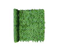 Green HDPE Artificial Leaf Fence 300x50cm | High Density Polyethylene, 300x50cm, UV Protection, Breathable Design, No Batteries Required