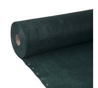 Green HDpolyethylene Wind Privacy Net 1.2m x 8m Knitted 72% Shade Fabric