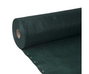 Green HDpolyethylene Wind Privacy Net 1.2m x 8m Knitted 72% Shade Fabric