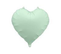 Green Heart Foil Balloon - FB9T-012 by Funny Balloons Miami LLC