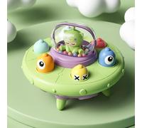(green) Hit The Gopher Child Baby Parent-child Interactive Desktop Game Machine Hand-eye Training Hammer Percussion Toy
