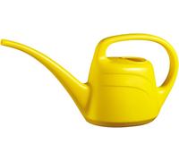 Green & Home Eden Indoor Outdoor Plastic Plant Watering Can 2L - Yellow