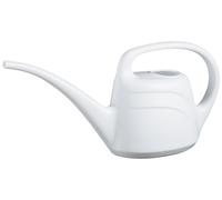 Geli Eden Plastic Watering Can 2 Litre Long Spout Cream/White