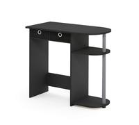 Walplus Furinno Go Green Home Laptop Notebook Computer Desk/table, Black/grey/black