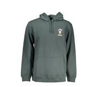 Green Hoodie with Print and Logo - male - Vans - Hoodies - Green - L - Sweatshirts & Hoodies L