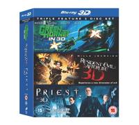The Green Hornet 3D / Priest 3D / Resident Evil: Afterlife 3D Blu-ray