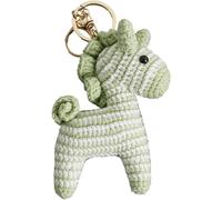 (Green) Horse Charm - Purse Charm For Handbags - Decorative Fashionable Pony Pendant, Crochet Backpack Decoration, Jewelry Collection, Outdoor Gear
