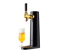 GREEN HOUSE: Draft Pour Beer Dispenser & Ultra Fine Foam Maker - Mini Kegerator for Home. Draft Pour and Ultra Fine Foam covering top makes your regular beer taste delicious and keep longer.