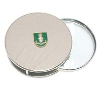 Green Howards Chrome Plated Magnifying Glass Folding Desktop Gift ME40