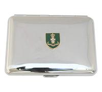 Green Howards Cigarette Tin Chrome Plated Steel Medium or Large Free Engraving cc ME40