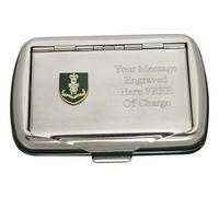 Green Howard's Shield Tobacco Tin with Free Engraving Gift BKG40