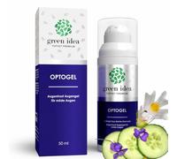 green idea - OPTOGEL Eye Gel with Euphrasia Officinalis for tired and burning eyes, for irritated and stressed eyes, moisturising and healing, with Pantenol 50 ml