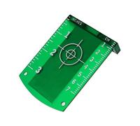 (green) Inch/cm Laser Target Card Plate Green/Red Laser Level For Line Laser Enhancement Can-Be Magnetic/Hanging-On Wall & Floor