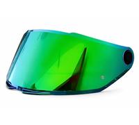 Green Iridium Visor compatible with MT Braker and Stinger 2.0, MT-V-28B