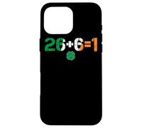 Green Irish Unity 26 + 6 = 1 St. Paddys Day Ireland Case for iPhone 16 Pro Max