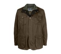 Barbour - Authentic waxed jacket with integrated vest - Ogston Wax Jacket Olive for Men in Wool - Size M - Khaki Khaki M