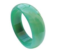 Green Jade Bracelet, Chinese Natural 5A Crystal Chalcedony Bracelet Agate with Box,