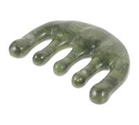 Green Jade Scalp Massage Comb for Women and Men, Mini