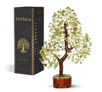 Green Jade Stone - Tree of Life, Bonsai Jade Tree, Crystal Tree, Bonsai Tree, Artificial Trees, Green Jade Healing Money Tree, Crystal Money Tree, Crystal Trees as Home Decor, Metaphysical Gift