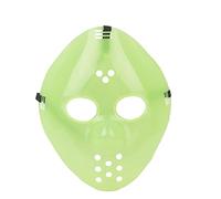Green Jason Cosplay Mask Horror Plastic Overhead Cover Halloween Cosplay Props