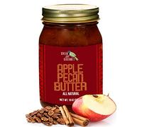 Green Jay Gourmet Apple Pecan Butter - Cinnamon Apple Butter - Gourmet Fruit Butter - No Corn Syrup, Preservatives or Trans-Fats - 1.7 oz