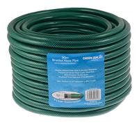 Green Jem 30m Braided Hose Pipe