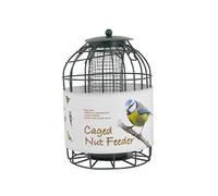 Green Jem Caged Wild Bird Feeder (Nut Feeder)