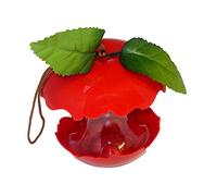Green Jem Red Apple Fruit Shaped Wild Bird Feeder
