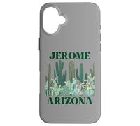 Green Jerome Arizona Cactus Case for iPhone 16 Plus