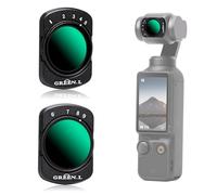 GREEN.L Magnetic Wide Angle Lens for DJI Osmo Pocket 3, 0.75X 108° FOV, Multi-Coated Aspherical HD Optical Glass, Fits Original Case