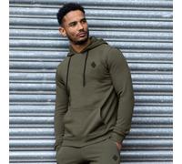 (Green, L) Mens Hoodie Enzo Fleece Hoody Hooded Jumper Sweatshirt