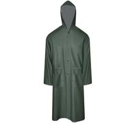 (green, l) vidaXL Waterproof Heavy-duty Long Raincoat with Hood Yellow/Green Multi Sizes