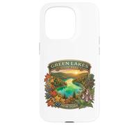 Green Lakes State Park Syracuse New York Novelty Souvenir Case for iPhone 15 Pro
