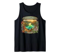 Green Lakes State Park Syracuse New York Novelty Souvenir Tank Top