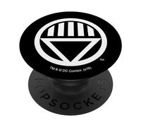 Green Lantern Blackest Night Black Lantern Logo PopSockets Swappable PopGrip