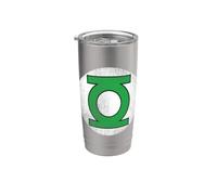 Green Lantern Circle Logo Distressed Stainless Steel Insulated Tumbler