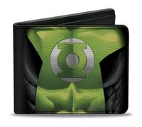 Green Lantern DC Comics Chest Logo Bi-Fold Wallet