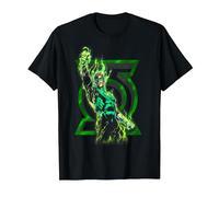 Green Lantern Fully Charged Lantern T-Shirt, Men, Black, 6X-Large