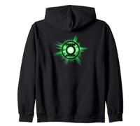 Green Lantern Green Glow Zip Hoodie