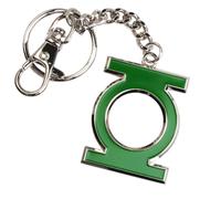 The Noble Collection DC Green Lantern Logo Keychain - 3in (8.5cm) Green Lantern Sigil - Green Lantern Film Set Movie Props - Gifts for Family, Friends & Green Lantern Fans