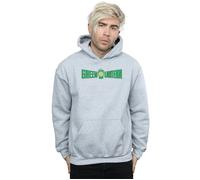 Green Lantern Text Logo Hoodie DC Comics Grey L