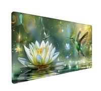 Green Large Mouse Mat 1200x600x3mm, Fantasy Extended Mouse Pad with Stitched Edges, Gaming Mousepad with Soft Smooth Surface, Desk Mat for Desk Accessories and Office Accessories, Gifts for Men 1-9037