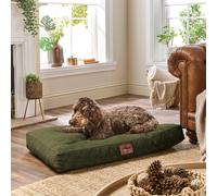 (Green, Large) Paws for Slumber Padded Pet Bed UK Made