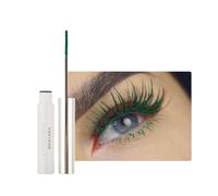 Green Lash Tint, Waterproofing Mascara, Fibre Mascara, 7D Mascara Black Alternative, Coloured Lash - Volumising Curl Waterproof Finish for Festival, Party & Daily Eye Makeup