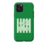 Green Later Gator Striped Case for iPhone 11 Pro