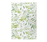 Green Leaf Artistic Olive Tree Print, Jigsaw Puzzles 1000 Pieces, Wooden Jigsaw Family Game Wall Decor for Adults Teens