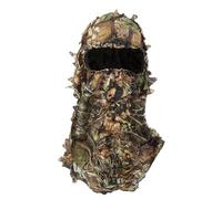 Green Leaf Camouflage Face Cover,Hunting Camouflage Headwear | Camouflage Balaclava for Hunting and Fishing - Full Head Cover for Hunting and Fishing, Fire Face Cover